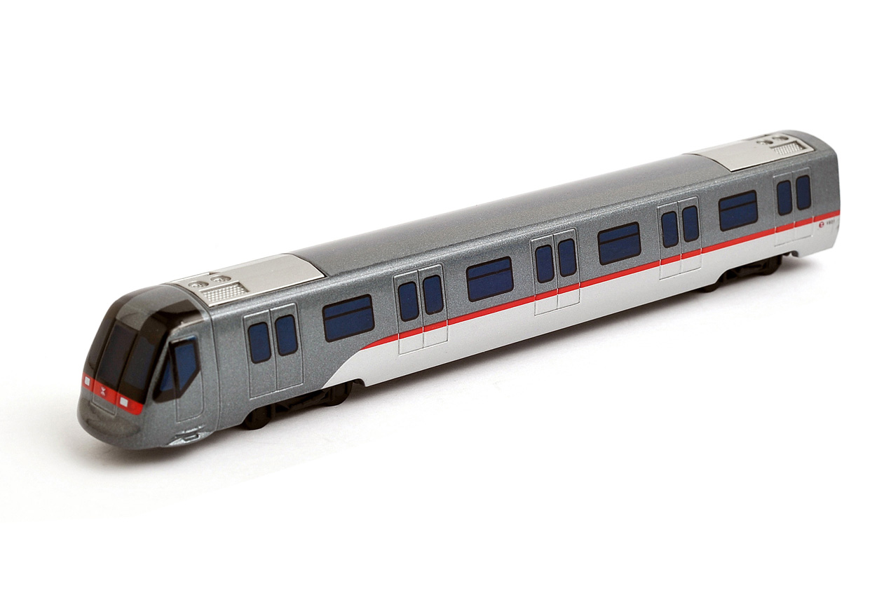 Metallic Train Model - MTR Passenger Train (1998 -) Running Line: Tung 